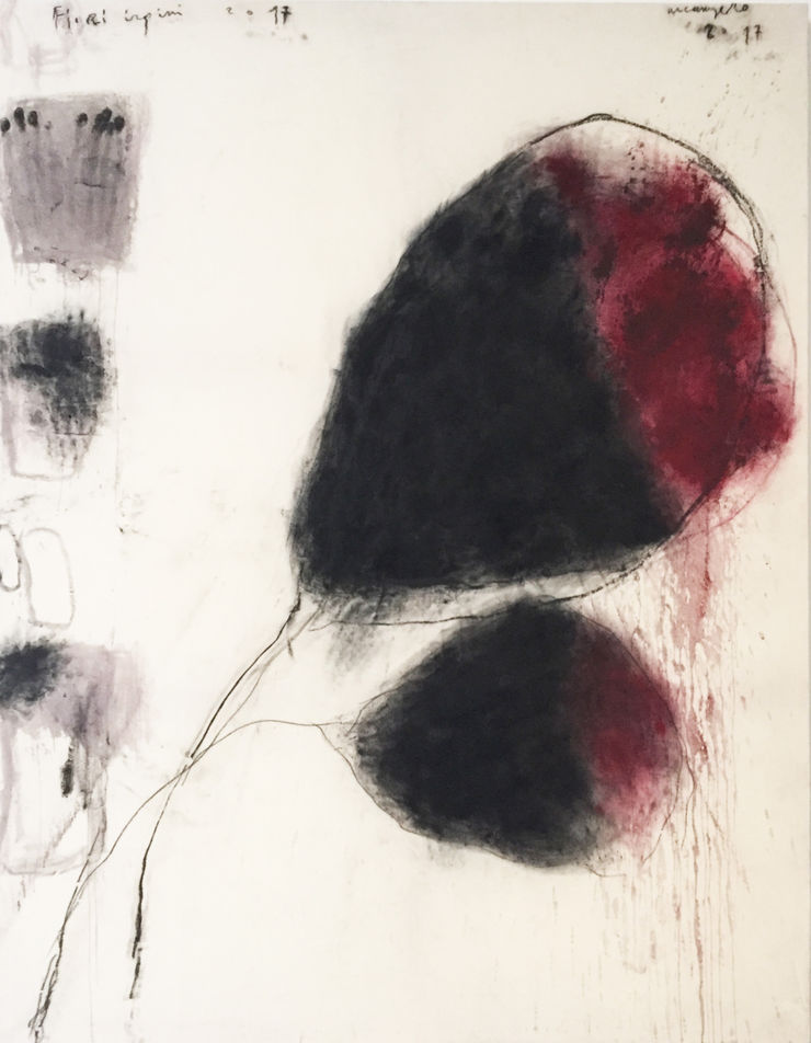 Arcangelo, Fiori Irpini, 2017, cm 190X149, tecnica mista su tela