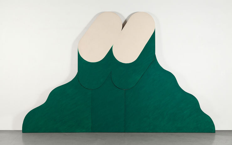 Rodolfo Aricò Loud 1965 olio su tela cm 215x340