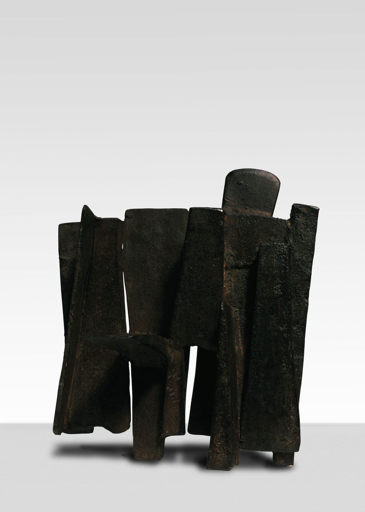 Opus 21 Roma, 1958, ferro forgiato e saldato, cm 32x29x30