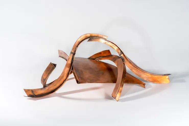 St. Jones I, 1970, rame | copper , cm 21,6X58,4X40