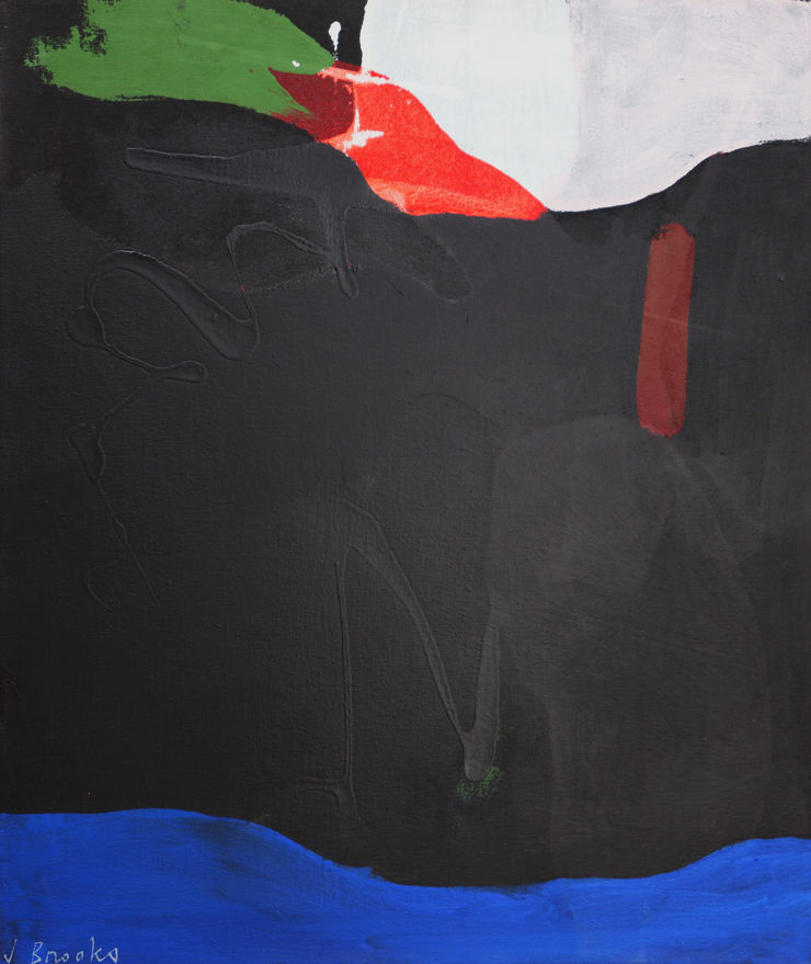 Nedra, 1972, acrilico su tela, cm 65x53,5