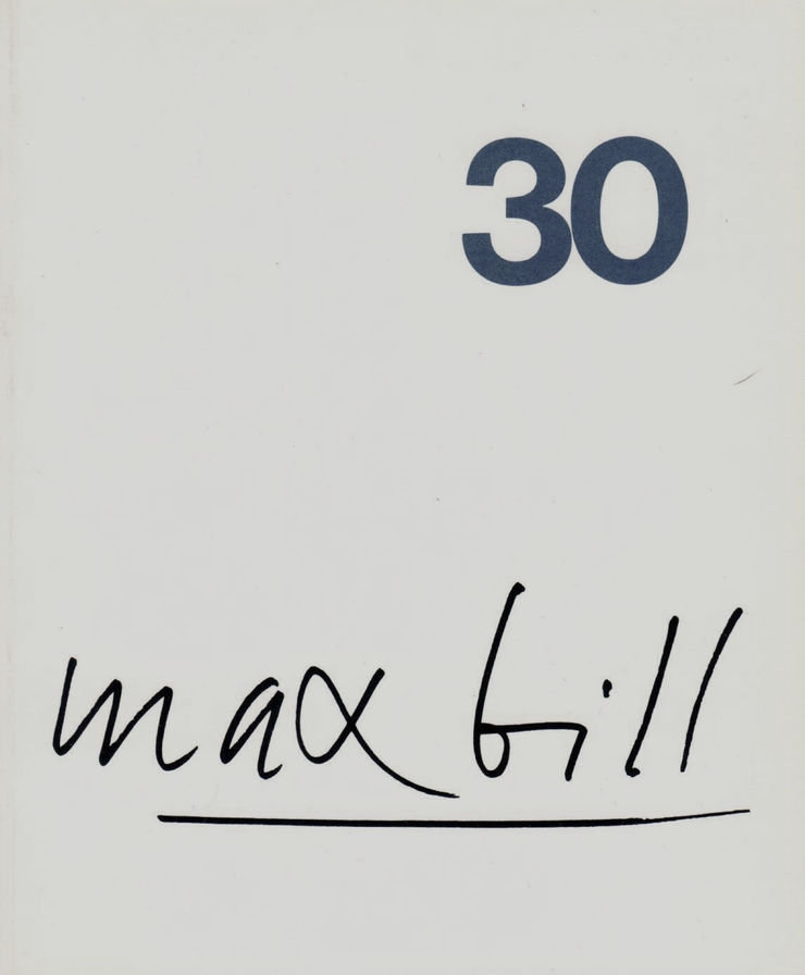 Max Bill “Plastiken und bilder"