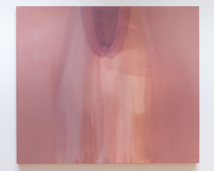 Concentrated Glow (Her immense endurance), 2020 62"x 72" acrylic on linen