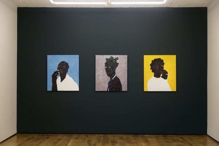 Amoako Boafo The One That Not Away 2024 Photo By Mariela Viquez 004 Courtesy Of The Artist And Mariane Ibrahim