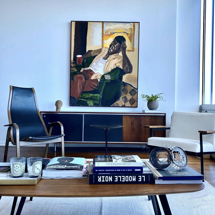 Jerrell Gibbs, Turner, 2019, at Mariane Ibrahim’s home.