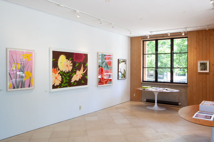 Mg 1503 The Flowers Alex Katz And Michael De Feo At Craven Contemporary 2500 Pixels Wide