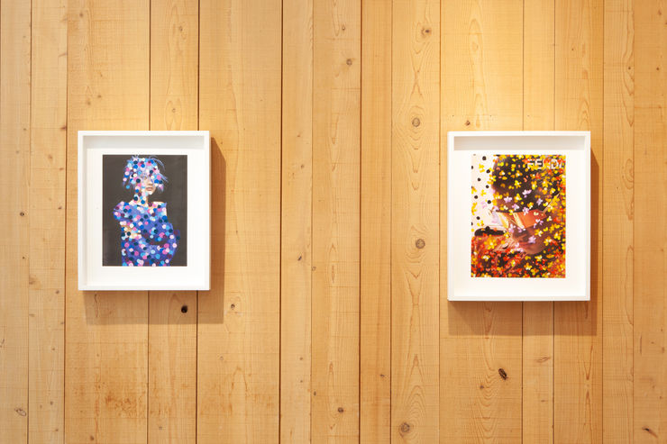 Mg 1509 The Flowers Alex Katz And Michael De Feo At Craven Contemporary 2500 Pixels Wide