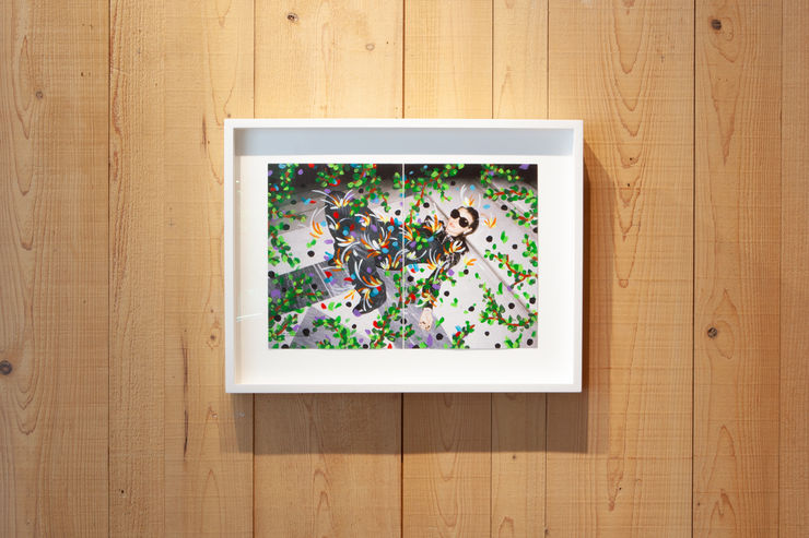 Mg 1511 The Flowers Alex Katz And Michael De Feo At Craven Contemporary 2500 Pixels Wide