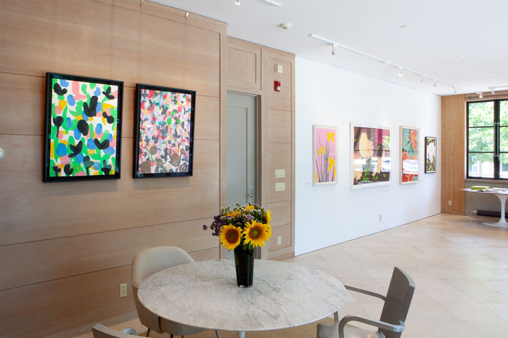 Mg 1517 The Flowers Alex Katz And Michael De Feo At Craven Contemporary 2500 Pixels Wide