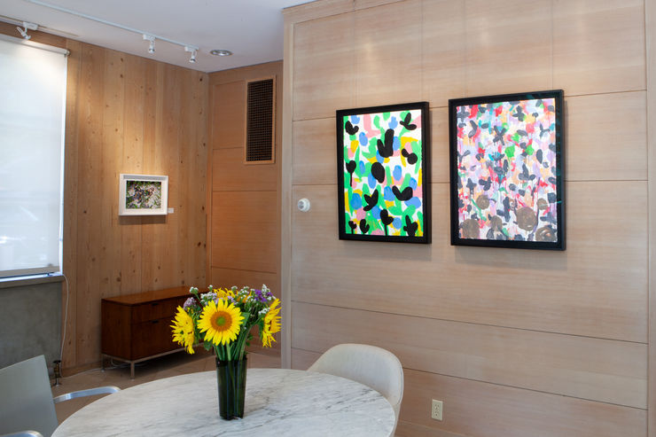 Mg 1518 The Flowers Alex Katz And Michael De Feo At Craven Contemporary 2500 Pixels Wide