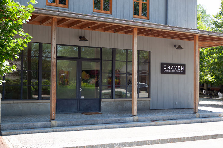 Img 1492 The Flowers Alex Katz And Michael De Feo At Craven Contemporary 2500 Pixels Wide