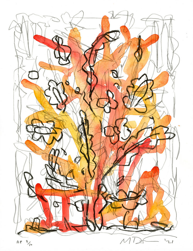 2021 09 22 24 Ap 008 Untitled Artist S Proof 8 Of 10 2021 Indigo Print And Watercolor On Mohawk Superfine 100 Pound Paper 11 X 8 5 Inches 2500 Pixels Tall