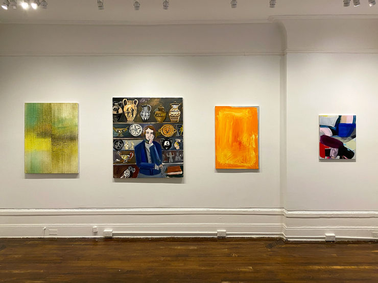 Img 3936 Just A Song Before I Go 2025 Last Days Gallery Richard Tinkler Maureen Dougherty Jane Swavely Liliane Tomasko 2500 Pixels Wide