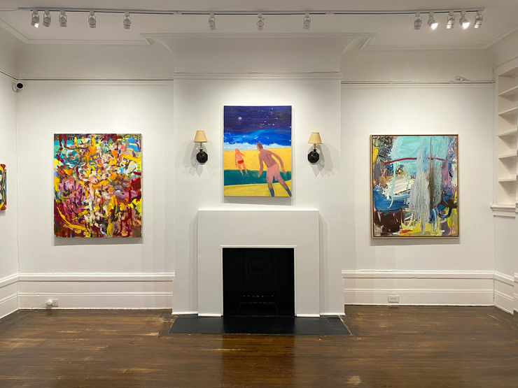 Img 3946 Just A Song Before I Go 2025 Last Days Gallery Kevin Uma A Michael De Feo Katherine Bradford Federico De Francesco 2500 Pixels Wide