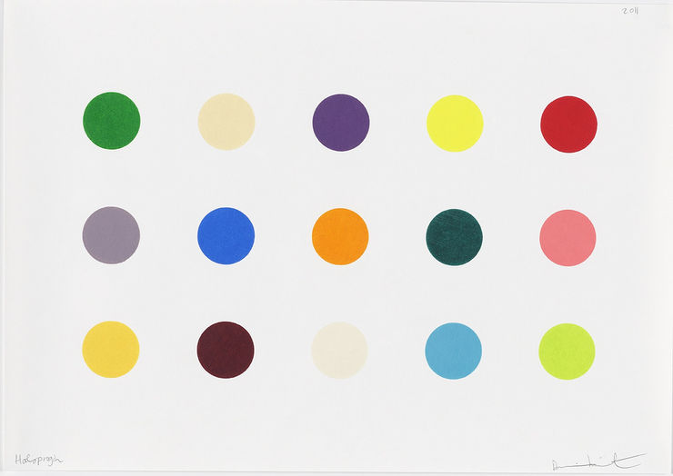 Damien Hirst Haloprogin, 2011