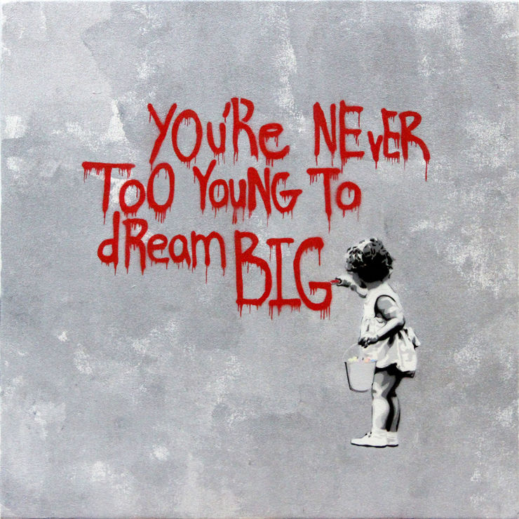 HIJACK Never Too Young to Dream Big - Red Grey, 2013
