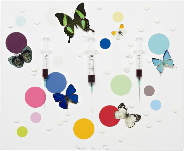 Damien Hirst Happiness, 2008