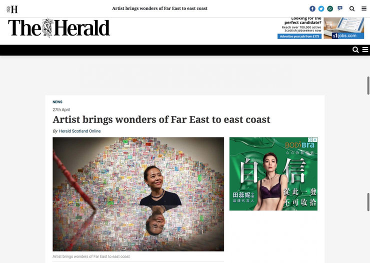 Artist brings wonders of Far East to east coast