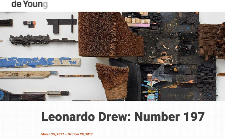 Leonardo Drew | de Young Museum, San Francisco