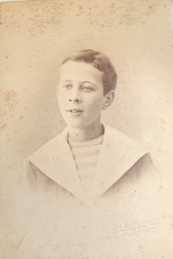 Antoin Sevruguin, A youth, Late 19th Century