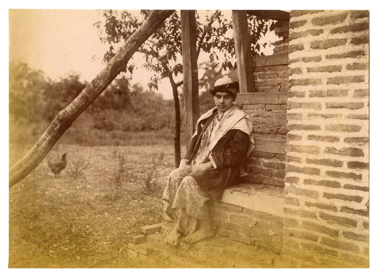 Antoin Sevruguin, A Gilaki woman, Late 19th Century