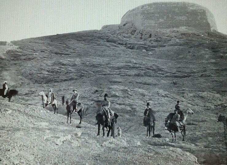 Not Known, Parsees' burying place at Yezd (like the tower of silence in Bombay) , Late 19th Century