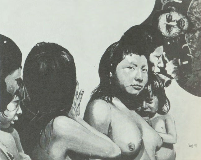 Amaz&ocirc;nia &eacute; Nossa, 1975 &Oacute;leo sobre tela 97 x 131cm Imagem MAM