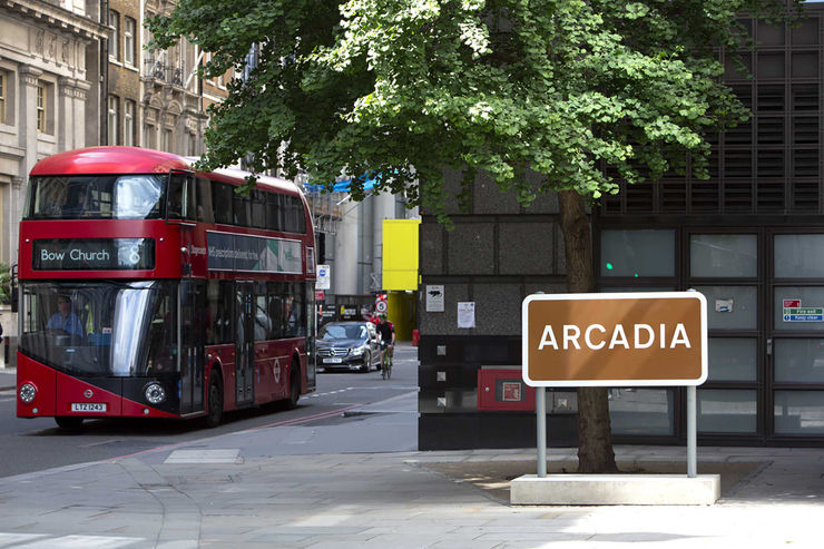 Leo Fitzmaurice Arcadia Sculpture in the City, London, 2019 - 2020