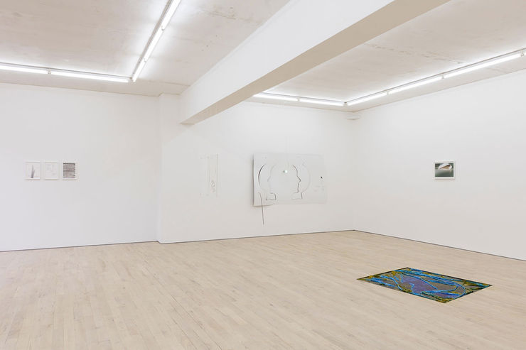 Assorted Paper Installation View The Sunday Painter 2017 2