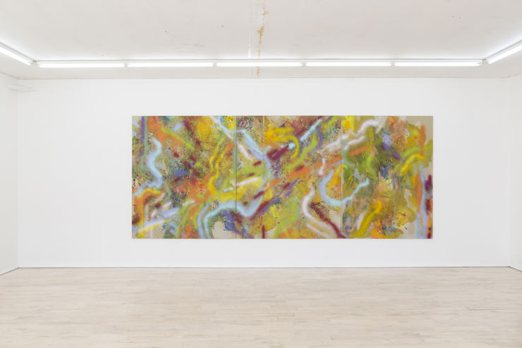 Tyra Tingleff Grinding Your Teeth To Keep Out The Wind Installation View The Sunday Painter 2016 2