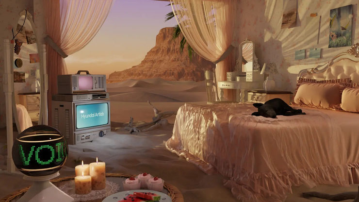 Farah Al Qasimi, Desert Dreamscape, 2024. Commissioned by Hyundai Artlab