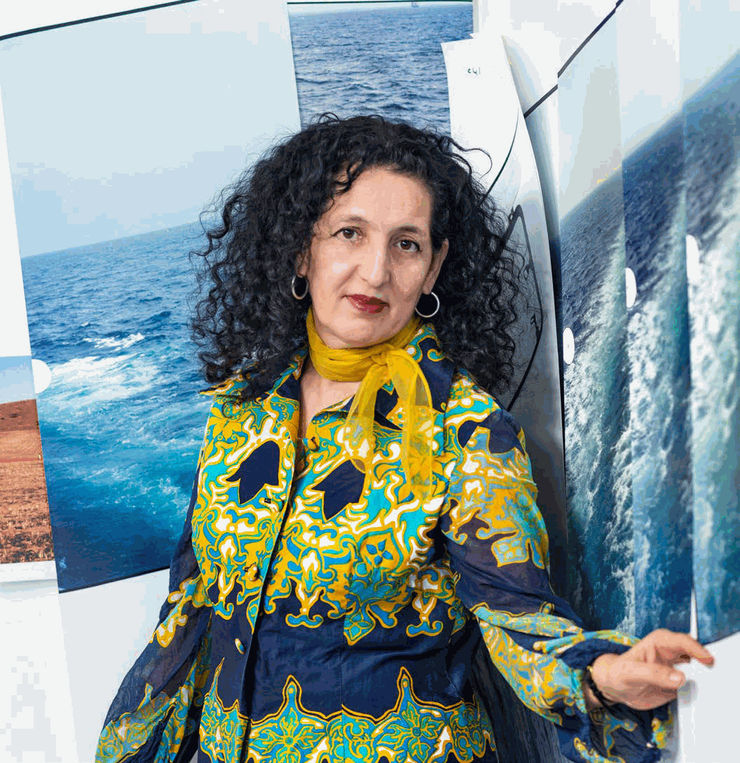 Zineb Sedira. Photography by Thierry Bal