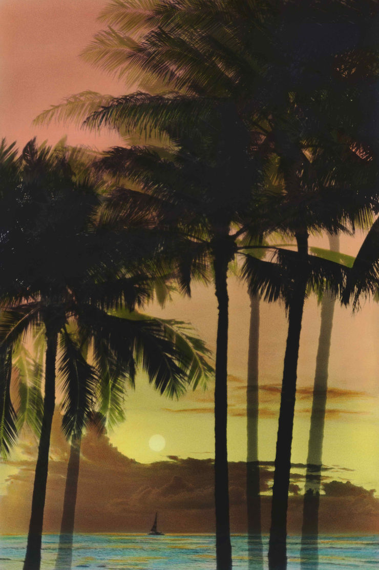 Youssef Nabil, Your Life was just a Dream, 2019, Hand Coloured Gelatin Silver Print, 115 x 75 cm