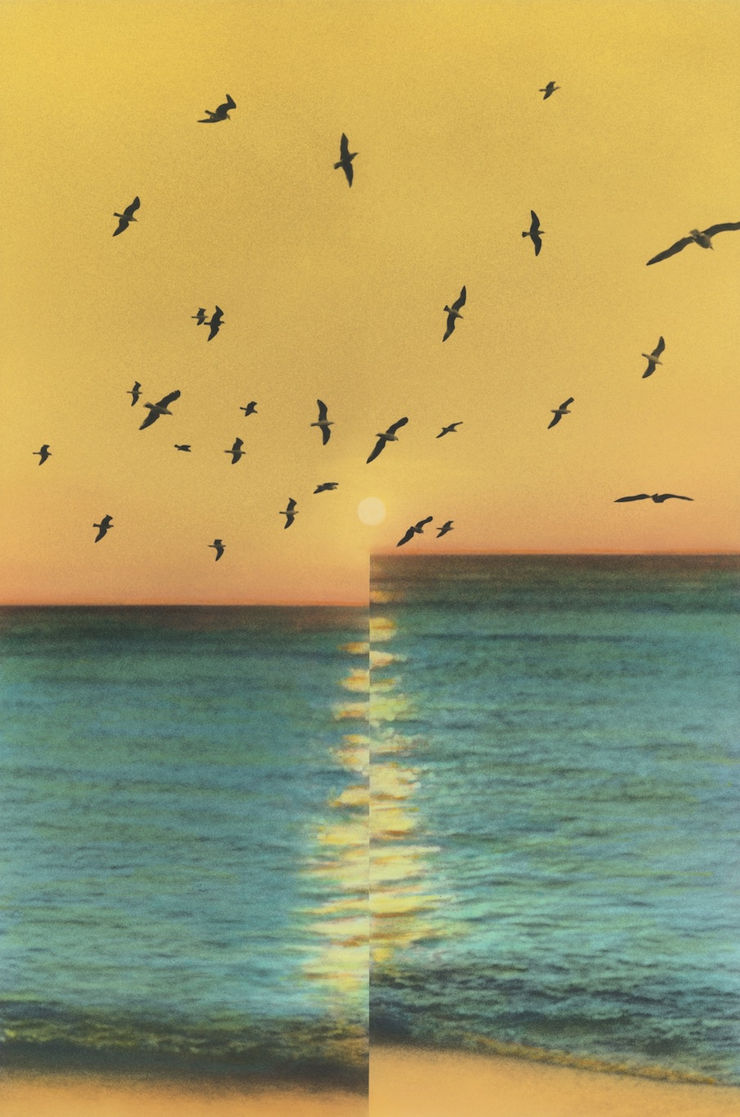 Youssef Nabil, No One Knows But The Sky, 2019, Hand Coloured Gelatin Silver Print, 115 x 75 cm