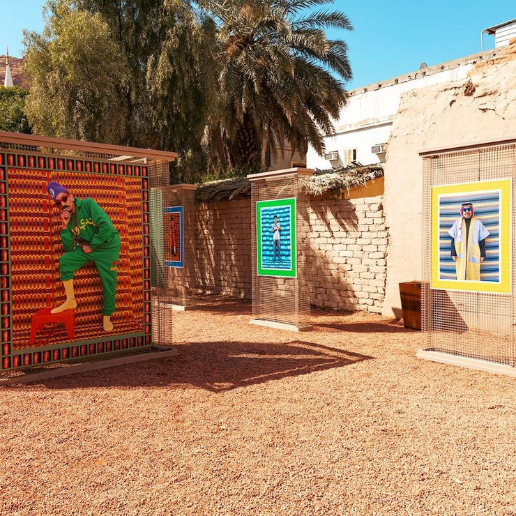 Installation view. (AlUla Arts)