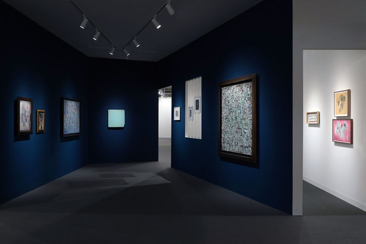 Tina Keng Gallery at Art Basel in Basel, installation view, 2025, Basel, Switzerland. © Tina Keng Gallery 耿畫廊於瑞士巴塞爾藝術展，展場照，2025，巴塞爾，瑞士。© 耿畫廊