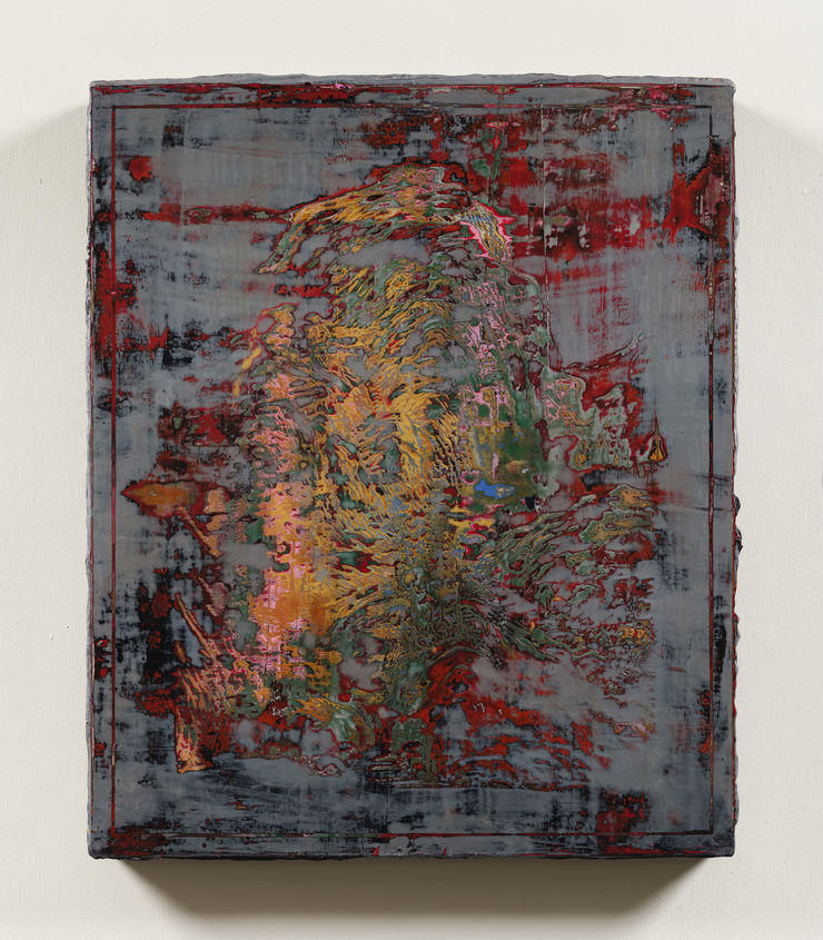 蘇孟鴻, 山水習作（銀底）, 2020