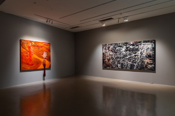 藝術家薛保瑕現正於臺北市立美術館參展「飛地：一部自傳的誕生」