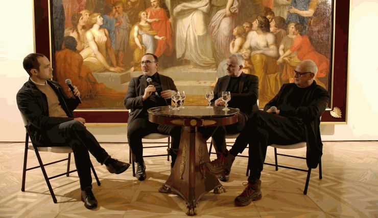 Talk 6: Luc Tuymans, Zlatko Kopljar, Arūnas Gelūnas, In conversation with Luc Tuymans, Zlatko Kopljar and Arūnas Gelūnas. Moderator –...