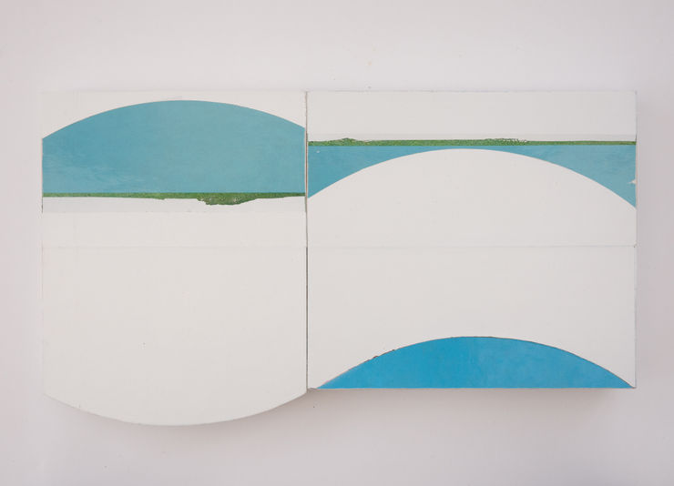 Noel Clueit, Untitled (two parts), 2020