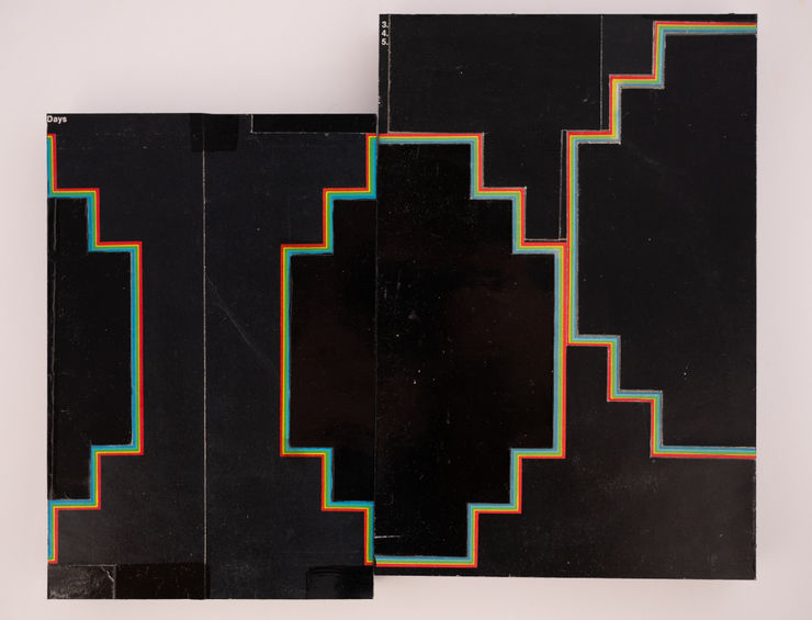 Noel Clueit, Untitled (two parts), 2020