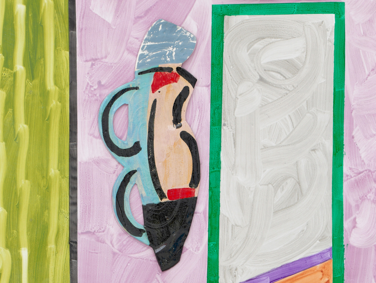 Elizabeth Murray and Betty Woodman