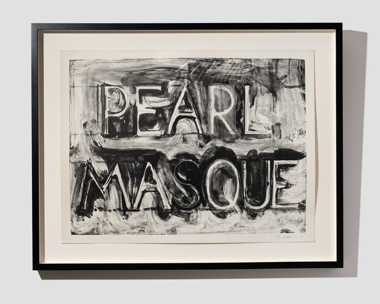 Bruce Nauman, Pearl Masque, 1981