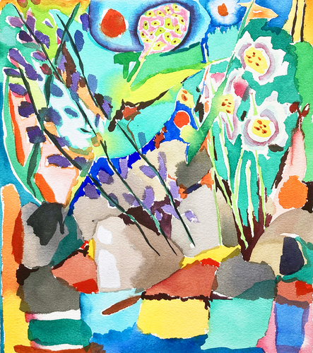 Kurt Herrmann, Milkweed on the Wall, 2025