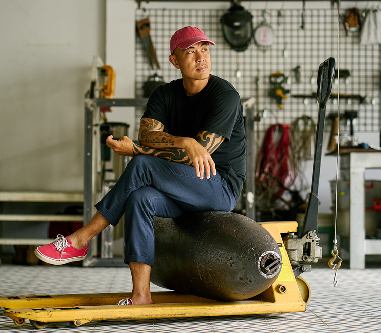 Tuan Andrew Nguyen at the 61st International Art Exhibition