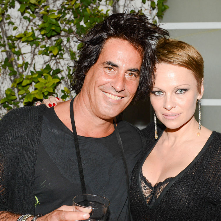 Raphael Mazzucco and Pamela Anderson