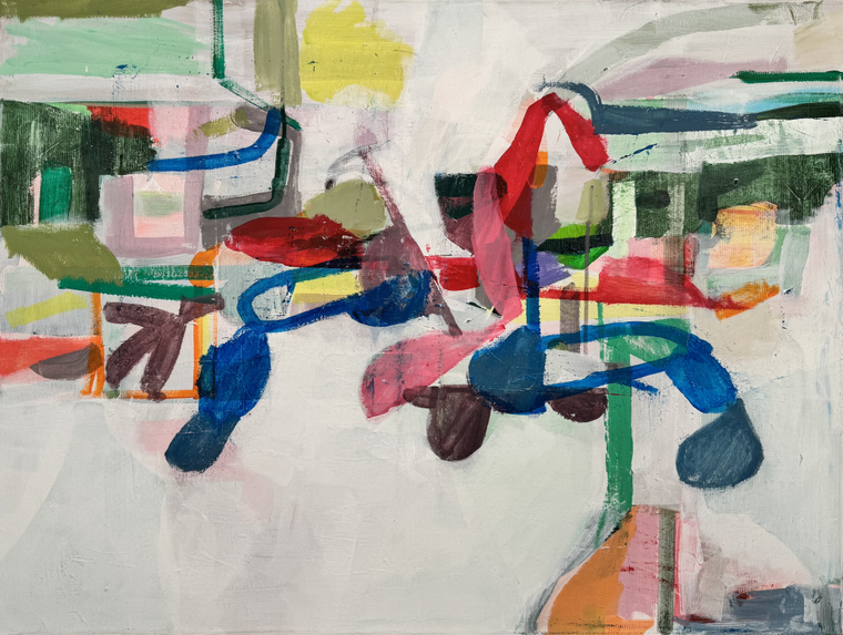 Jimmie James' Vibrant Paintings Are Up for Interpretation