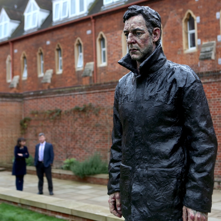 Man With Potential Selves installed at Radley College, Oxfordshire., Sean Henry talks to Tom Ryder about his work and the...