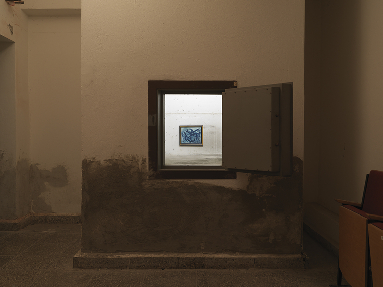 Basement Job. Installation view, 2018. Beach Office, Berlin.