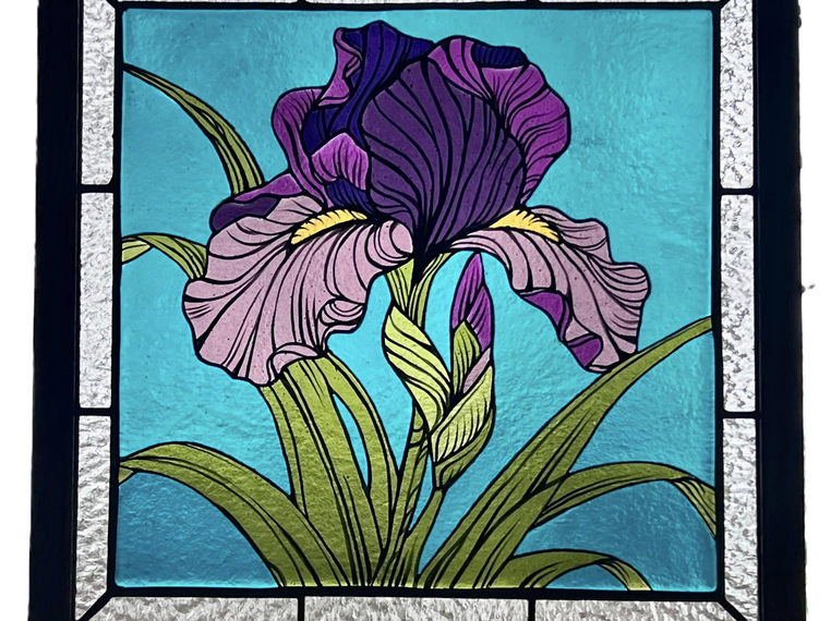 Ernest &amp; Miranda Kibler-Stained Glass by Kib